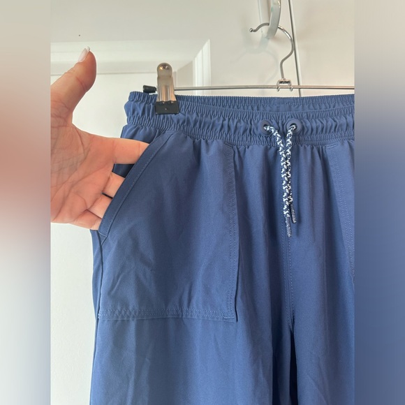 Athleta Girl Lined High Jump Jogger Navy (Size L/12) - Picture 4 of 6